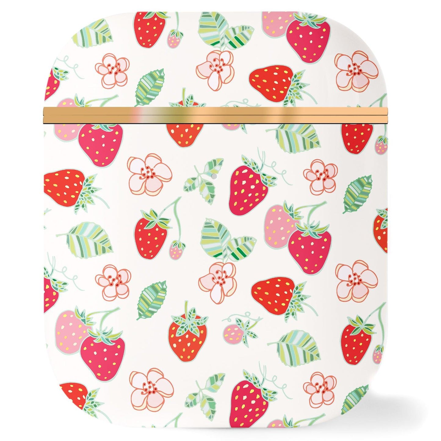 AirPods 1st/ 2nd Generation Contemporary Cover, Cute Strawberry - Berkin Arts