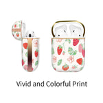 AirPods 1st/ 2nd Generation Contemporary Cover, Cute Strawberry - Berkin Arts