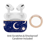 AirPods Pro 2nd Generation Contemporary Cover, Sun Crescent and Stars - Berkin Arts