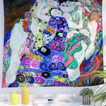 Art Abstract Tapestry (Virgin by Gustav Klimt) - Berkin Arts