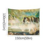 Art Landscape Tapestry (Ballet at the Paris Opera by Edgar Degas) - Berkin Arts