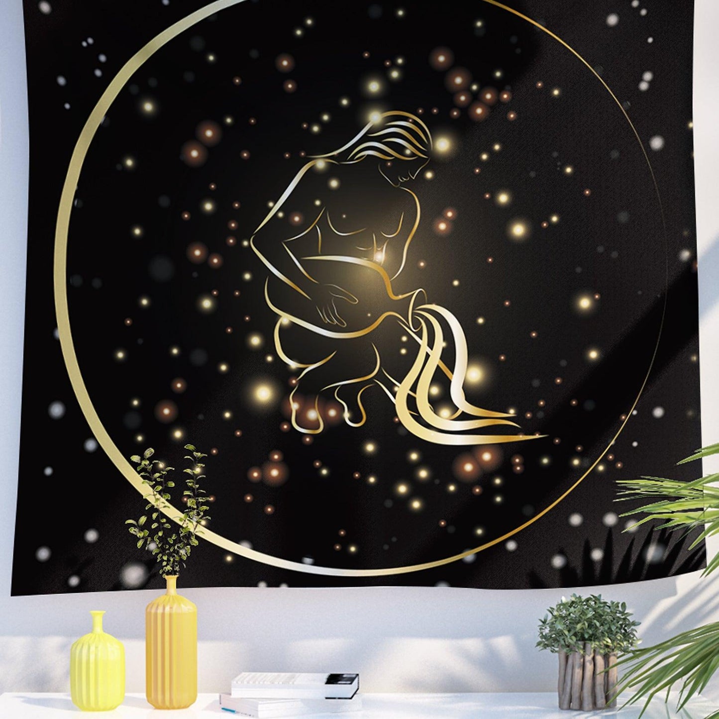 Constellations Zodiac Tapestry (Aquarius ) - Berkin Arts