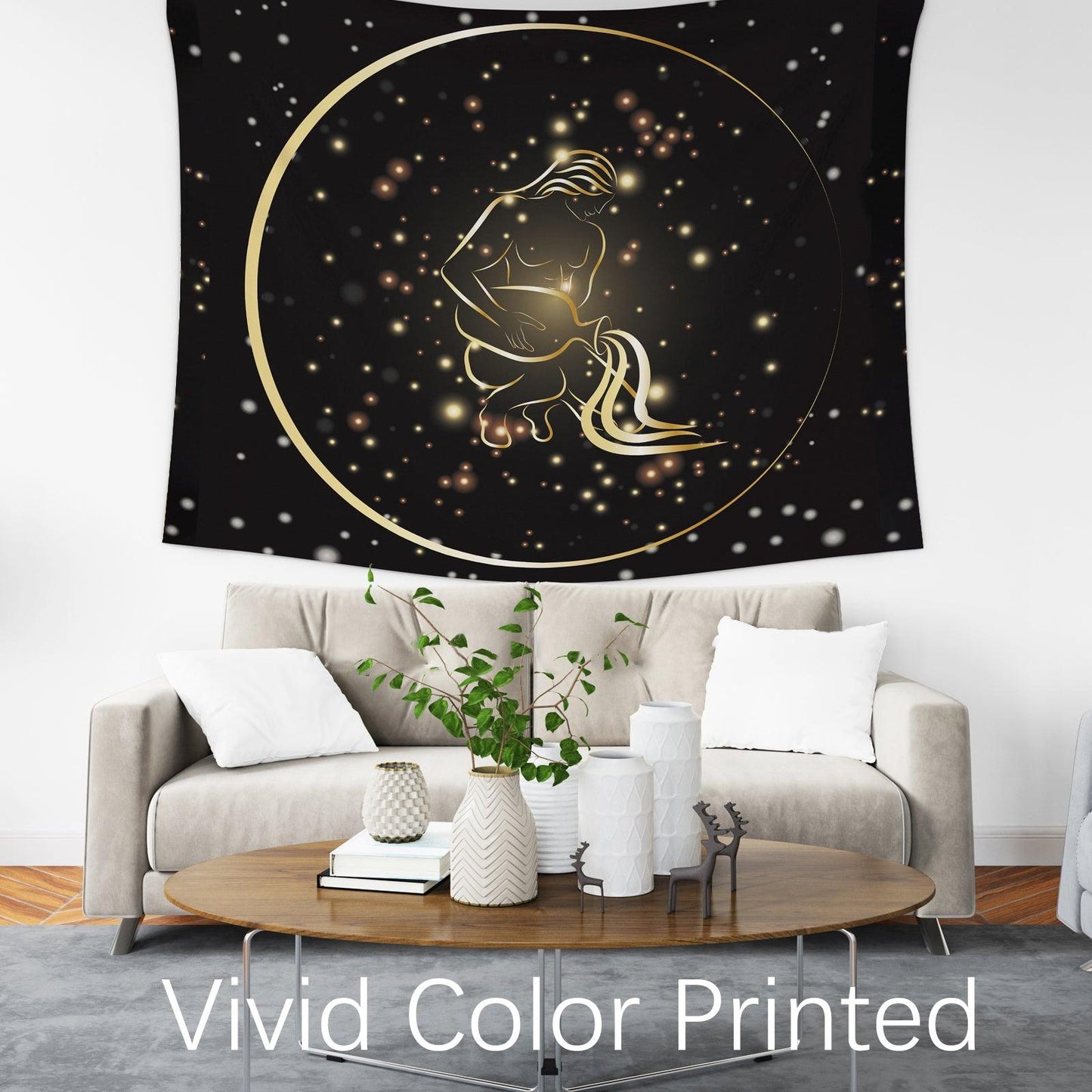 Constellations Zodiac Tapestry (Aquarius ) - Berkin Arts