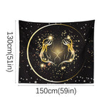 Constellations Zodiac Tapestry (Gemini ) - Berkin Arts