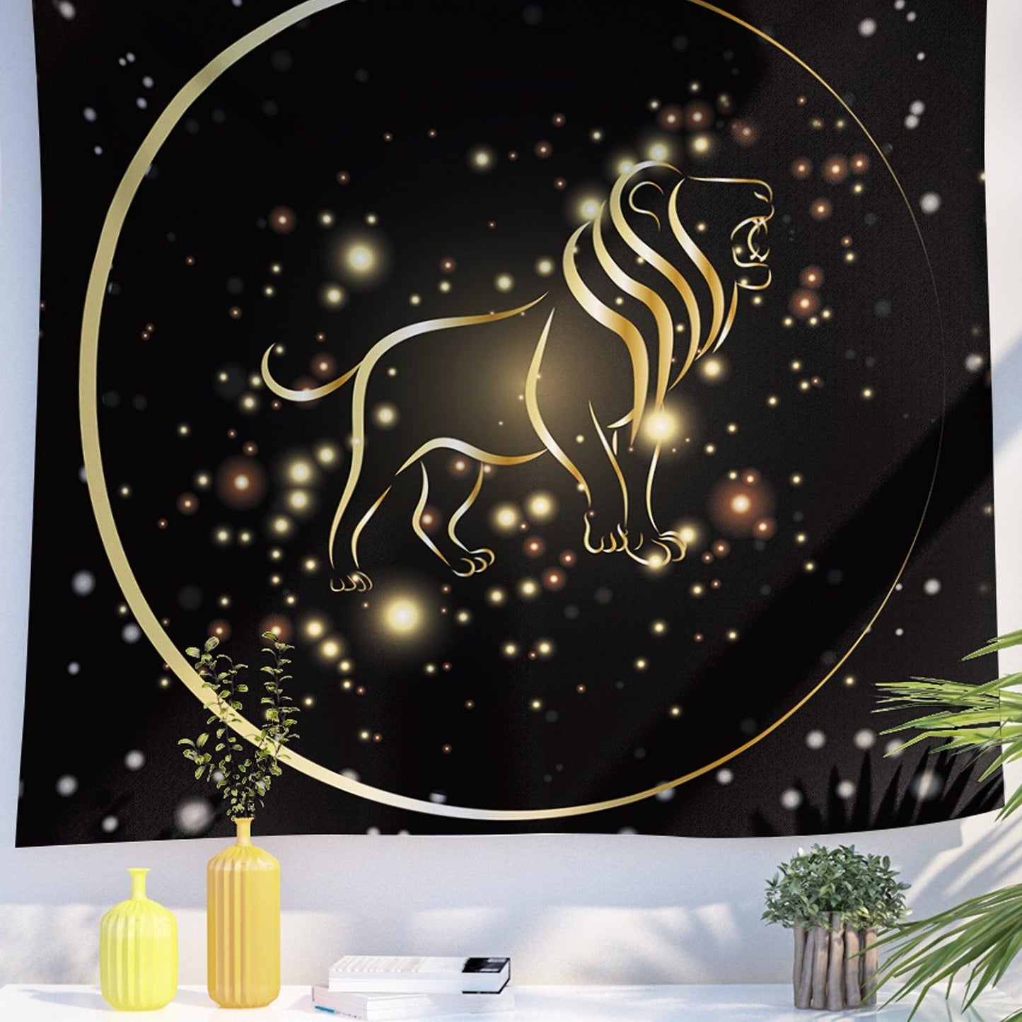 Constellations Zodiac Tapestry (Leo) - Berkin Arts