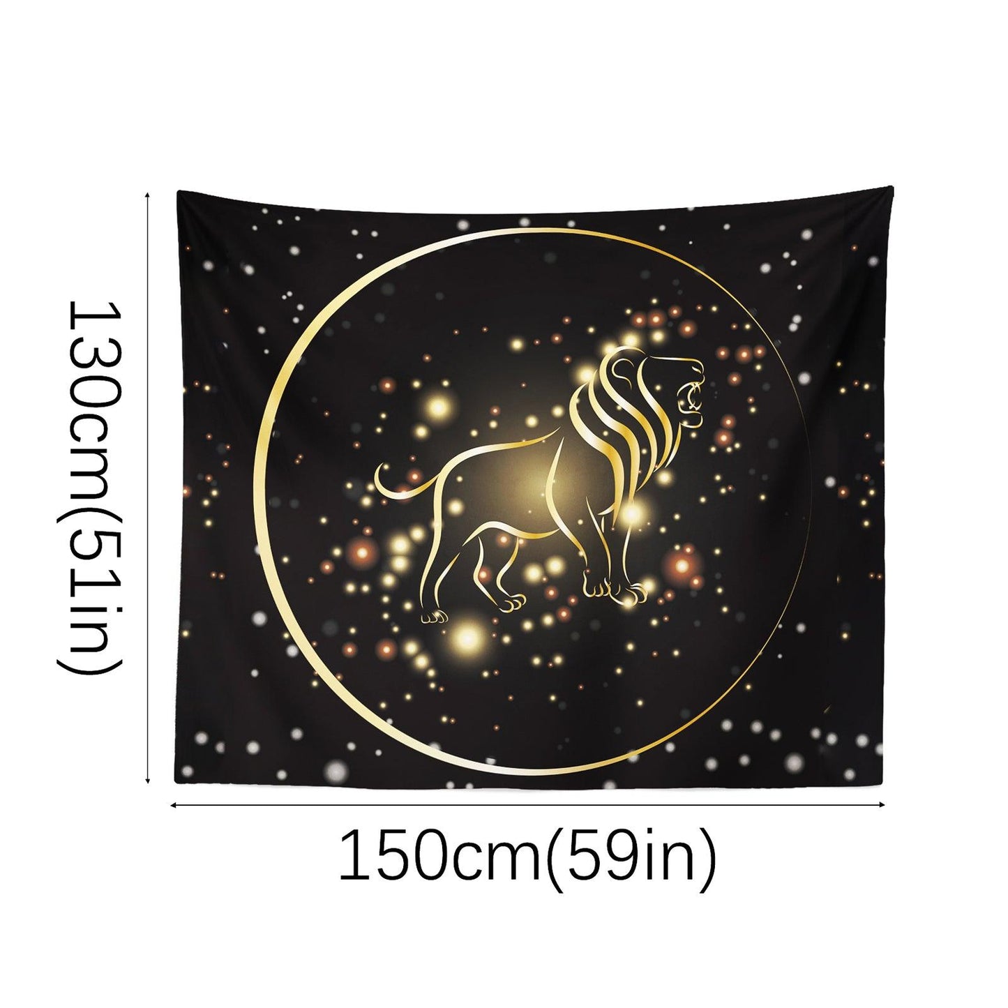 Constellations Zodiac Tapestry (Leo) - Berkin Arts