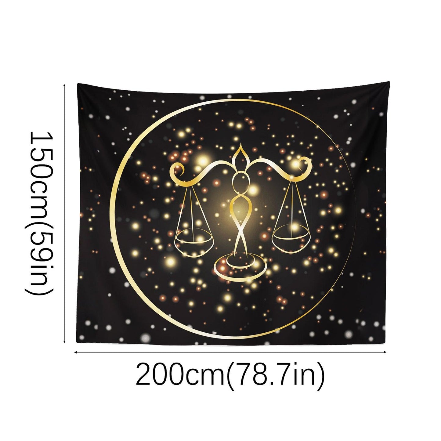 Constellations Zodiac Tapestry (Libra ) - Berkin Arts