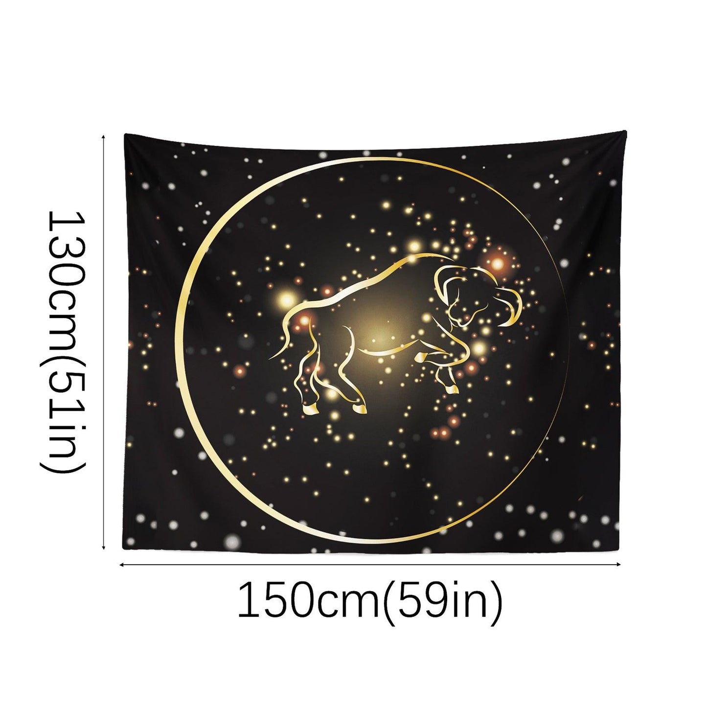 Constellations Zodiac Tapestry (Taurus ) - Berkin Arts