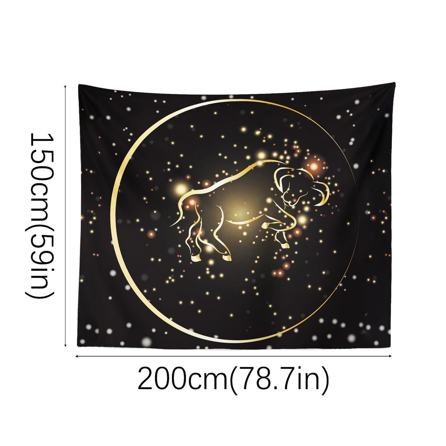 Constellations Zodiac Tapestry (Taurus ) - Berkin Arts