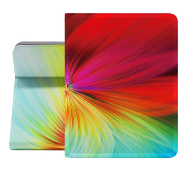 iPad 7/8/9th /iPad Air 3rd Generation Contemporary Flower Case (10.5 Inch) (Gradient Flower) - Berkin Arts