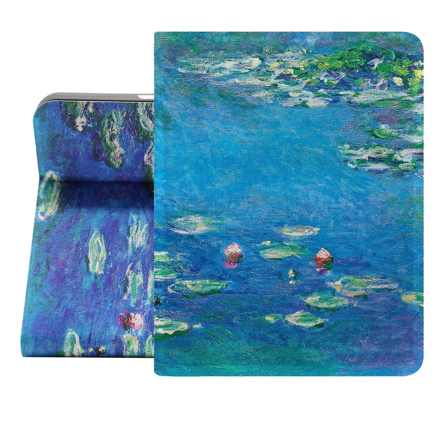 iPad Air 4th/5th Generation Art Flower Case (10.9 Inch) (Monet-Waterlilies) - Berkin Arts