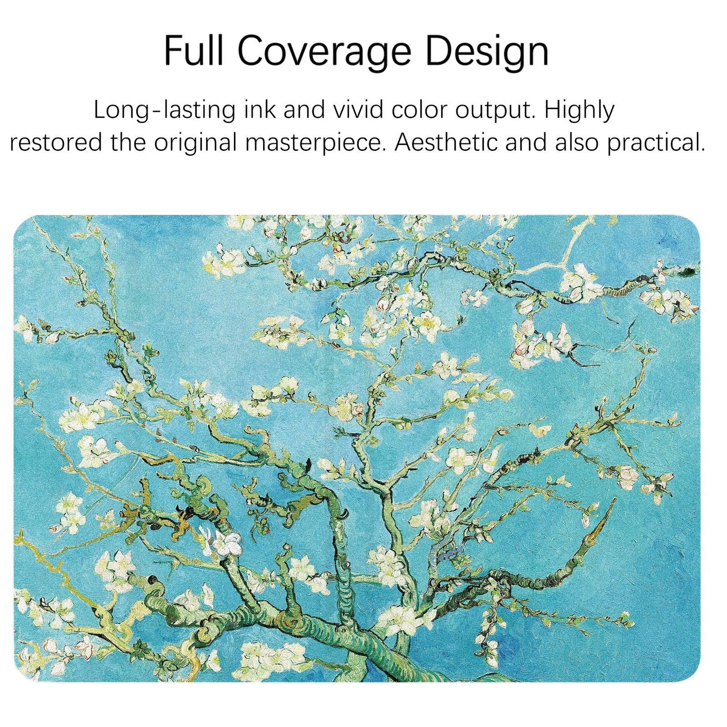 iPad Air 4th/5th Generation Art Flower Case (10.9 Inch) (Van Gogh-Almond Blossom) - Berkin Arts