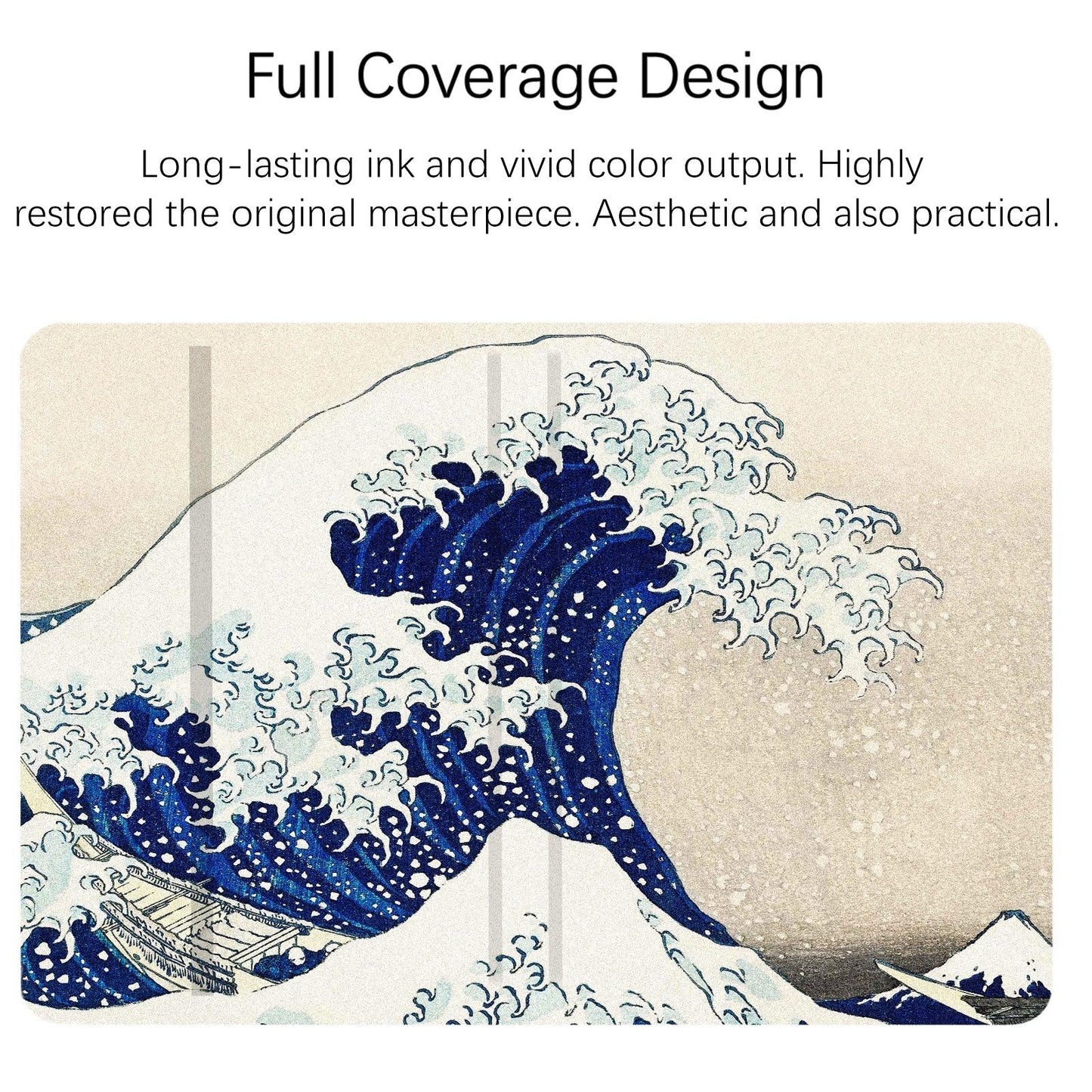 iPad Mini 4th/5th Generation Art Landscape Case (7.9 Inch) (Hokusai-The Great Wave) - Berkin Arts