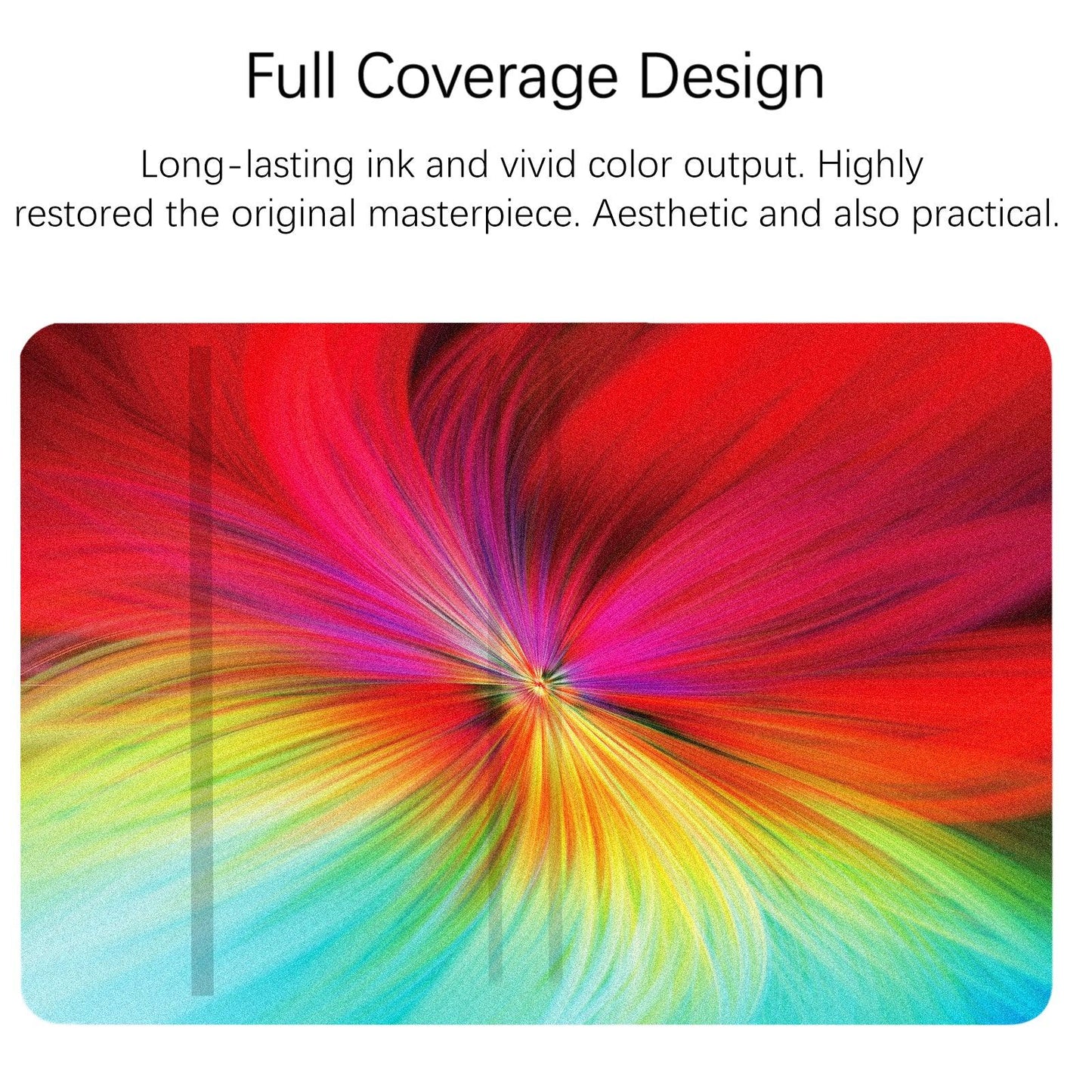 iPad Mini 4th/5th Generation Contemporary Flower Case (7.9 Inch) (Gradient Flower) - Berkin Arts