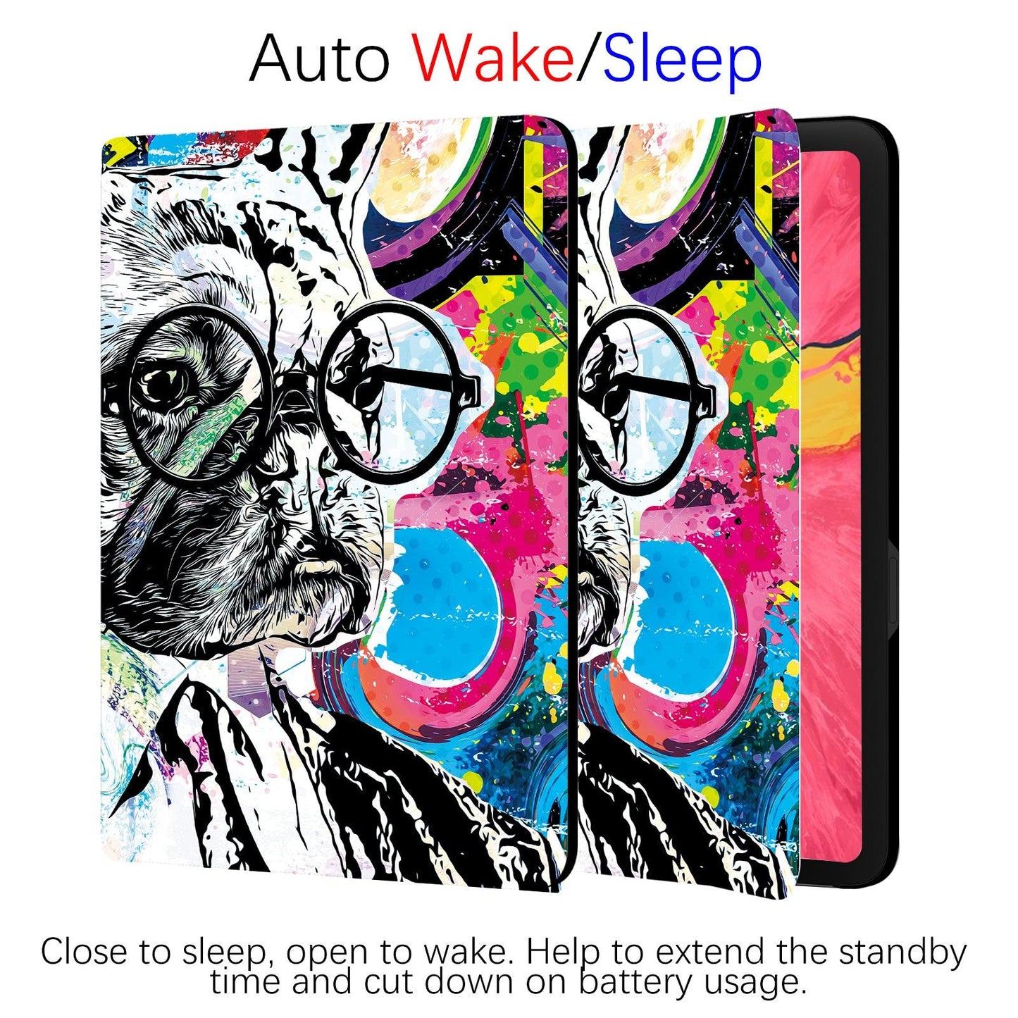 iPad Mini 6th Generation Contemporary Abstract Case (8.3 Inch) (English Bulldog) - Berkin Arts