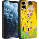 iPhone 11 Cute Silicone Case(Kiss by Gustav Klimt) - Berkin Arts