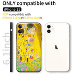 iPhone 11 Cute Silicone Case(Kiss by Gustav Klimt) - Berkin Arts