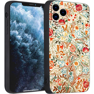 iPhone 11 Pro Cute Silicone Case(Acanthus by William Morris) - Berkin Arts