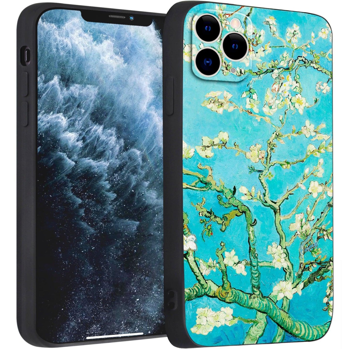 iPhone 11 Pro Cute Silicone Case(Almond blossom by Vincent van Gogh) - Berkin Arts