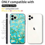 iPhone 11 Pro Cute Silicone Case(Almond blossom by Vincent van Gogh) - Berkin Arts