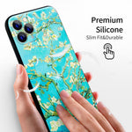 iPhone 11 Pro Cute Silicone Case(Almond blossom by Vincent van Gogh) - Berkin Arts