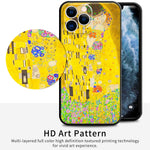 iPhone 11 Pro Cute Silicone Case(Kiss by Gustav Klimt) - Berkin Arts