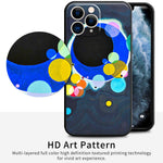 iPhone 11 Pro Cute Silicone Case(Several Circles by Wassily Kandinsky) - Berkin Arts