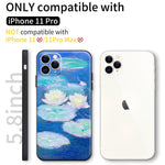 iPhone 11 Pro Cute Silicone Case(Water Lilies by Claude Monet) - Berkin Arts