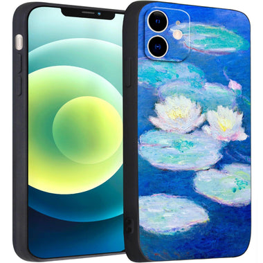 iPhone 12 Mini Silicone Case(Water Lilies by Claude Monet) - Berkin Arts