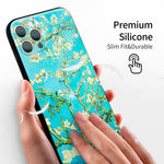 iPhone 12 Pro Max Silicone Case(Almond blossom by Vincent van Gogh) - Berkin Arts