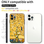 iPhone 12 Pro Silicone Case(Tree of Life by Gustav Klimt) - Berkin Arts