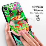 iPhone 13 Mini Silicone Case(Goldfish by Henri Matisse) - Berkin Arts
