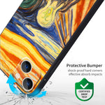 iPhone 13 Mini Silicone Case(The Scream by Edvard Munch) - Berkin Arts