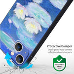 iPhone 13 Mini Silicone Case(Water Lilies by Claude Monet) - Berkin Arts