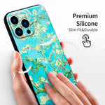 iPhone 13 Pro Silicone Case(Almond blossom by Vincent van Gogh) - Berkin Arts