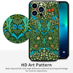 iPhone 13 Pro Silicone Case(Blackthorn by William Morris) - Berkin Arts