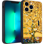 iPhone 13 Pro Silicone Case(Tree of Life by Gustav Klimt) - Berkin Arts