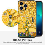 iPhone 13 Pro Silicone Case(Tree of Life by Gustav Klimt) - Berkin Arts