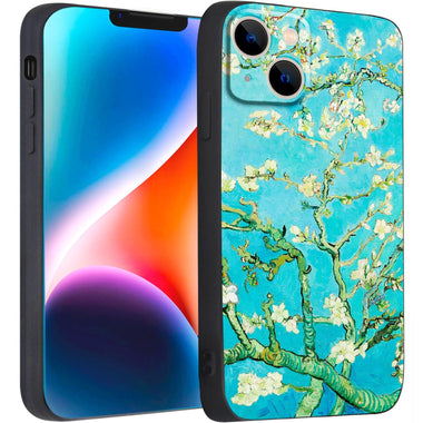 iPhone 14 Silicone Case (Almond blossom by Vincent van Gogh) - Berkin Arts