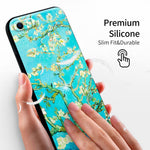 iPhone SE(2020)/iPhone SE(2022)/iPhone 7/iPhone 8 Silicone Case(Almond blossom by Vincent van Gogh) - Berkin Arts