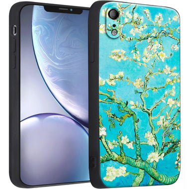 iPhone XR Silicone Case(Almond blossom by Vincent van Gogh) - Berkin Arts