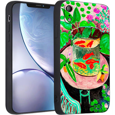 iPhone XR Silicone Case(Goldfish by Henri Matisse) - Berkin Arts