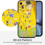 iPhone XR Silicone Case(Kiss by Gustav Klimt) - Berkin Arts