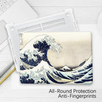 MacBook Air 13.6 Inch Art Case, A2681 (The Great Wave by Hokusai) - Berkin Arts