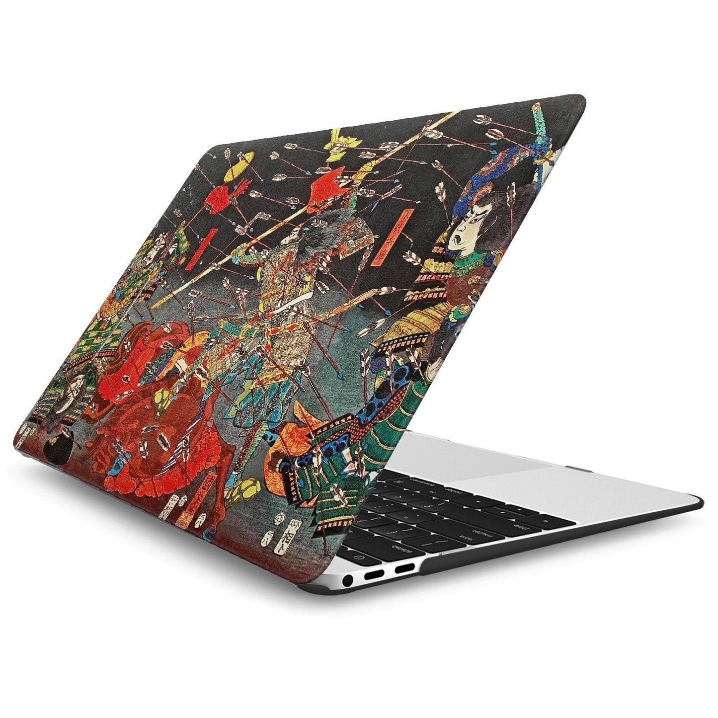 MacBook Air 13.6 Inch Art Case, A2681 (The Kusunoki's Final Attack by Kuniyoshi) - Berkin Arts