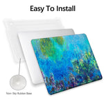 MacBook Air 13 Inch Art Case, A1932 (Wisteria by Claude Monet) - Berkin Arts