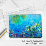 MacBook Air 13 Inch Art Case, A1932 (Wisteria by Claude Monet) - Berkin Arts