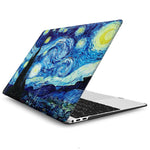 MacBook Pro 13 Inch Art Case, A1706/A1989/A2159 (The Starry Night by Vincent Van Gogh) - Berkin Arts